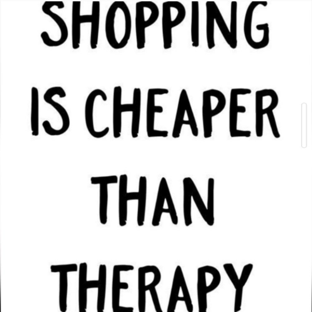 I could give up SHOPPING but I'm not a quitter